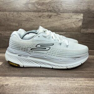 Skechers Go Run Max Cushion White Mens US Size 12 220835WW Running Shoes